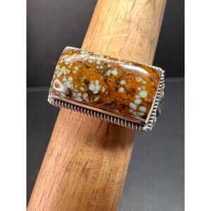 NEW Blue Horizon turquoise sterling silver ring size 7